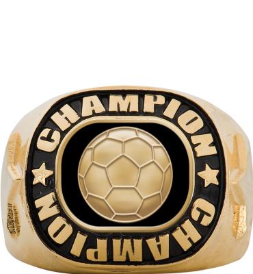 Soccer Gold Championship Ring