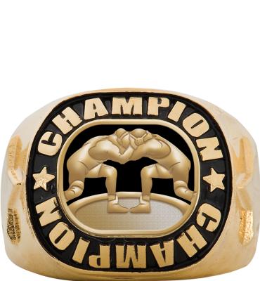 Wrestling Gold Championship Ring