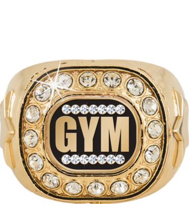 Gymnastics Championship Crystal Ring