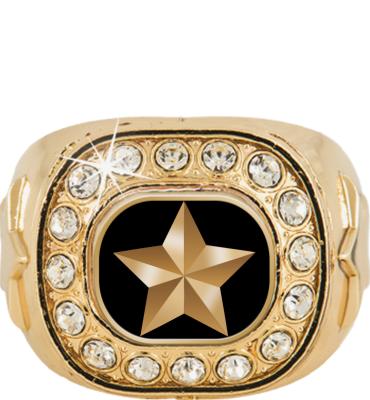 Star Championship Crystal Ring