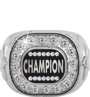 Silver Crystal Finalist Insert Ring