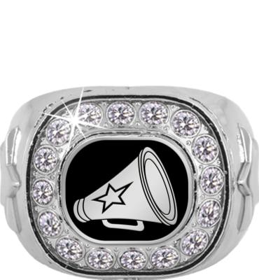 Cheer Championship Crystal Ring