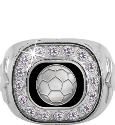 Soccer Championship Crystal Ring
