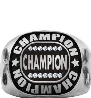 Silver Championship Insert Ring