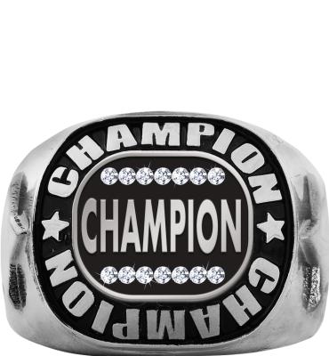 Champion Bling Silver Championship Ring