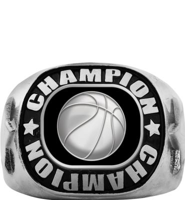 Basketball Silver Championship Ring