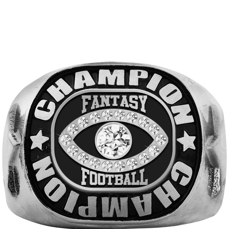 CHAMPION SILVER RING SIZE 6