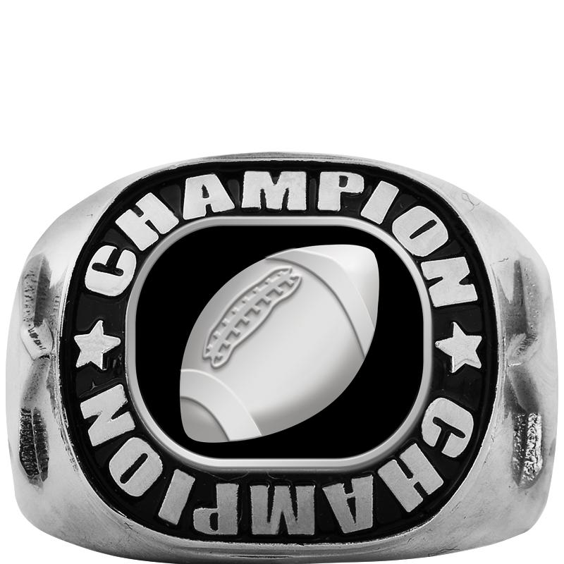CHAMPION SILVER RING SIZE 6