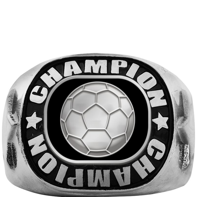 CHAMPION SILVER RING SIZE 6