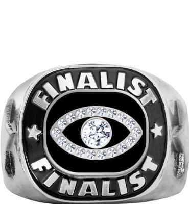 Football Silver Finalist Ring