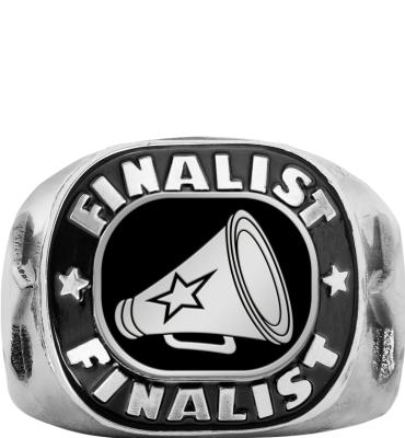 Cheer Silver Finalist Ring