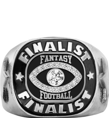 Fantasy Football Silver Finalist Ring