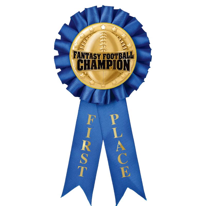 1ST PLACE MYLAR ROSETTES