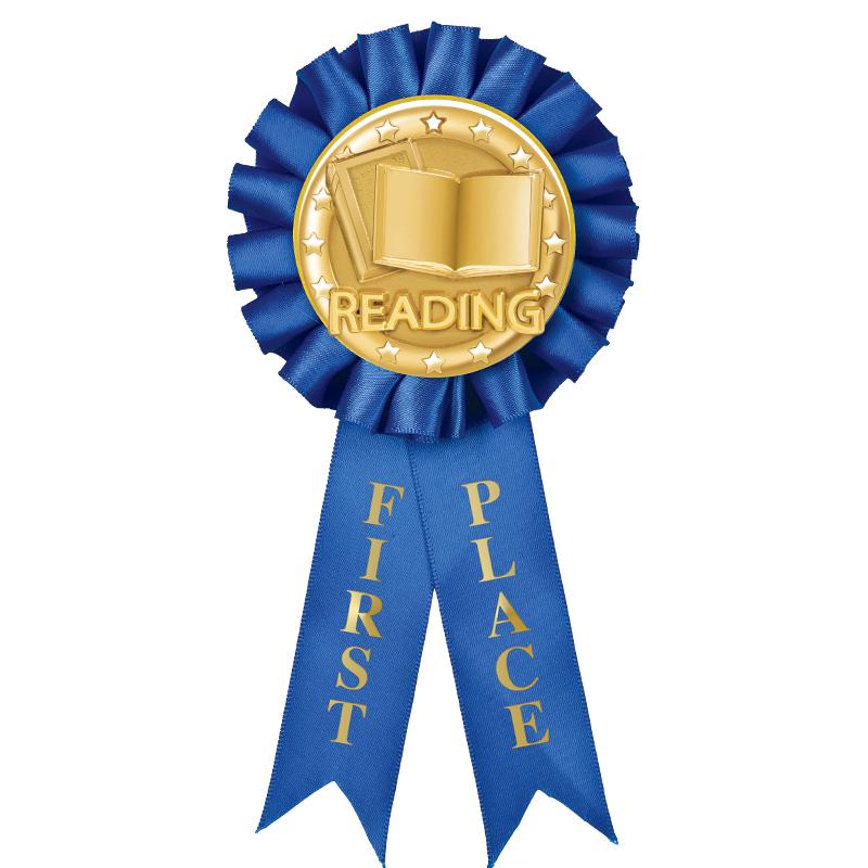 1ST PLACE MYLAR ROSETTES