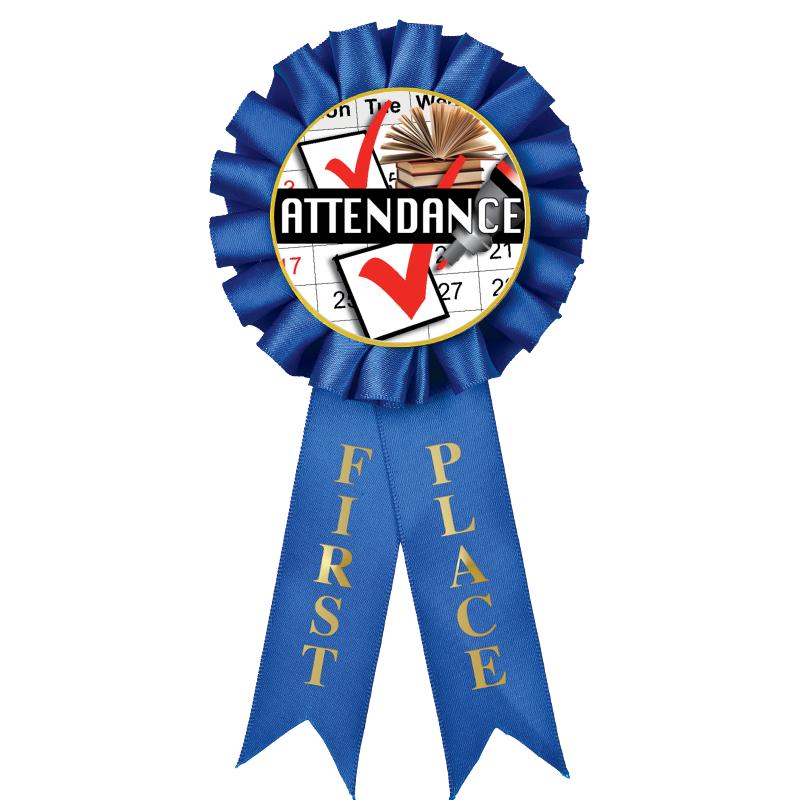 1ST PLACE MYLAR ROSETTES