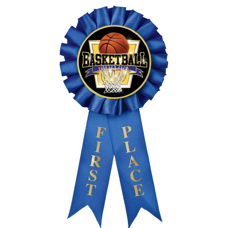 1ST PLACE MYLAR ROSETTES