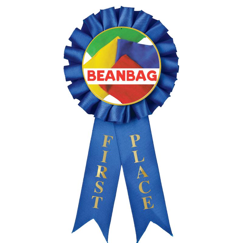 1ST PLACE MYLAR ROSETTES