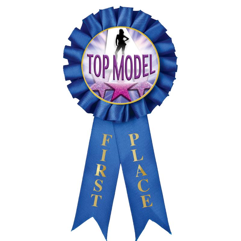 1ST PLACE MYLAR ROSETTES