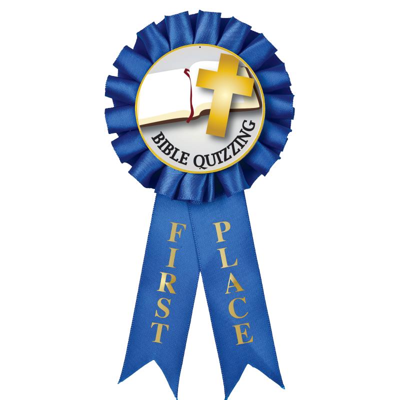 1ST PLACE MYLAR ROSETTES