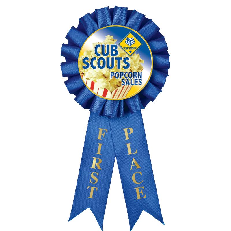 1ST PLACE MYLAR ROSETTES