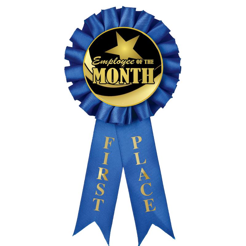 1ST PLACE MYLAR ROSETTES