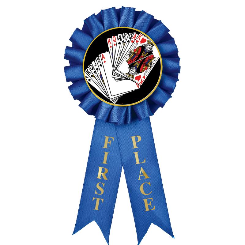 1ST PLACE MYLAR ROSETTES