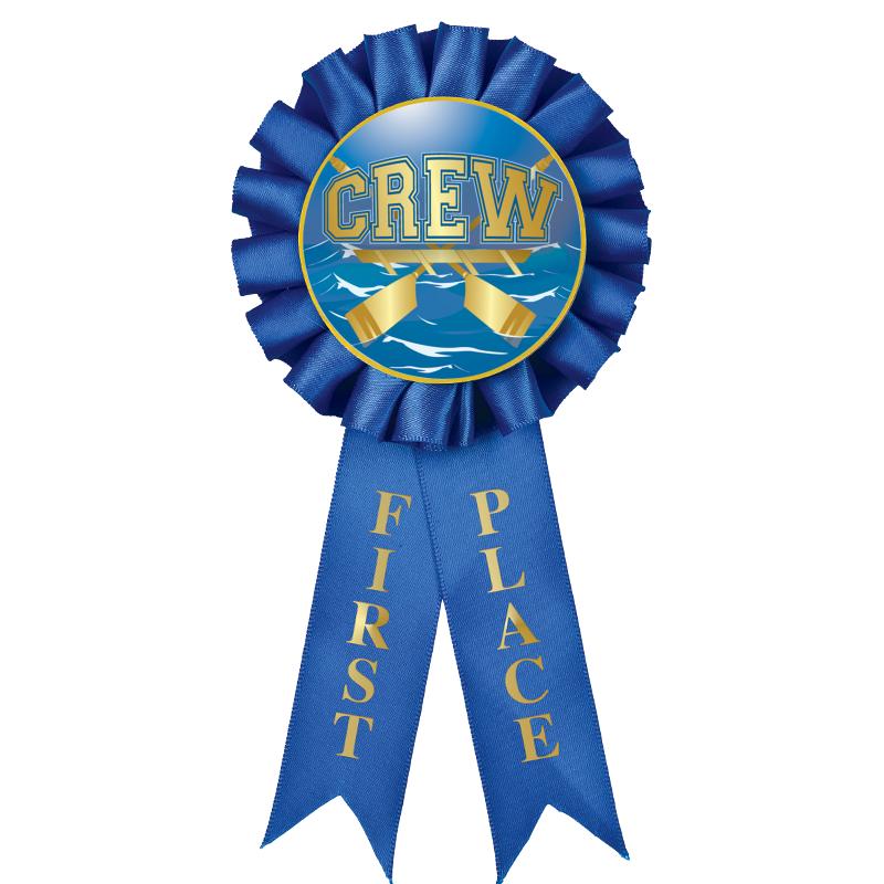 1ST PLACE MYLAR ROSETTES