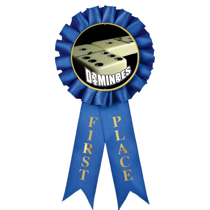 1ST PLACE MYLAR ROSETTES