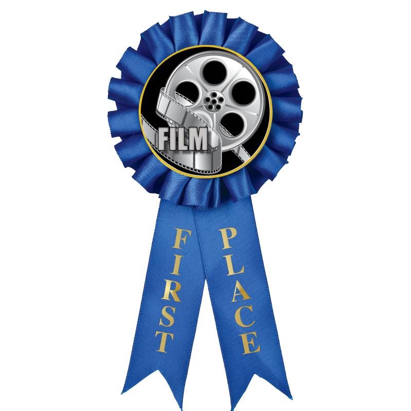 1ST PLACE MYLAR ROSETTES