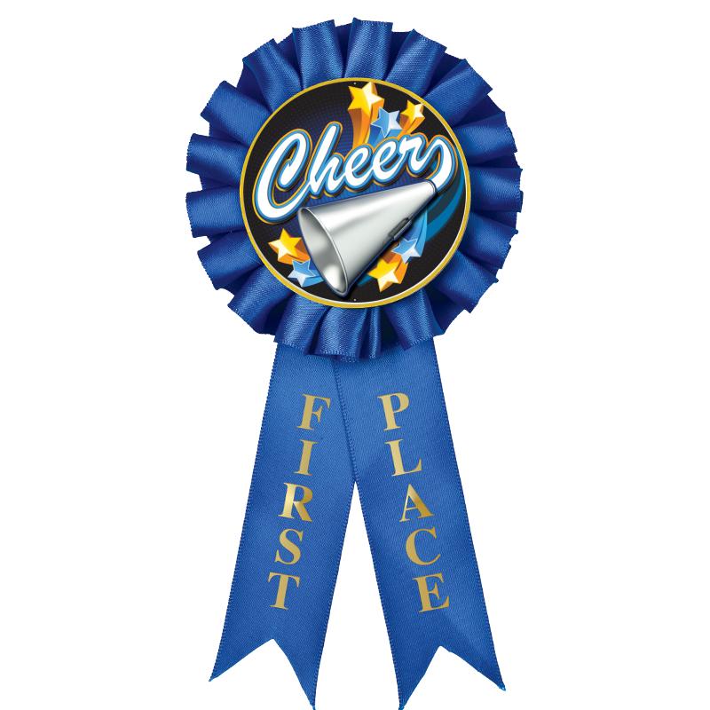 1ST PLACE MYLAR ROSETTES