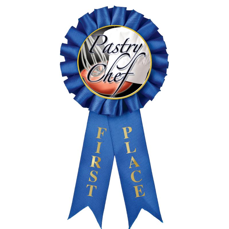 1ST PLACE MYLAR ROSETTES