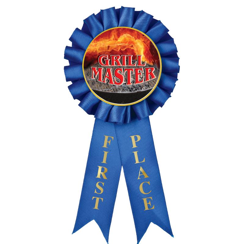 1ST PLACE MYLAR ROSETTES