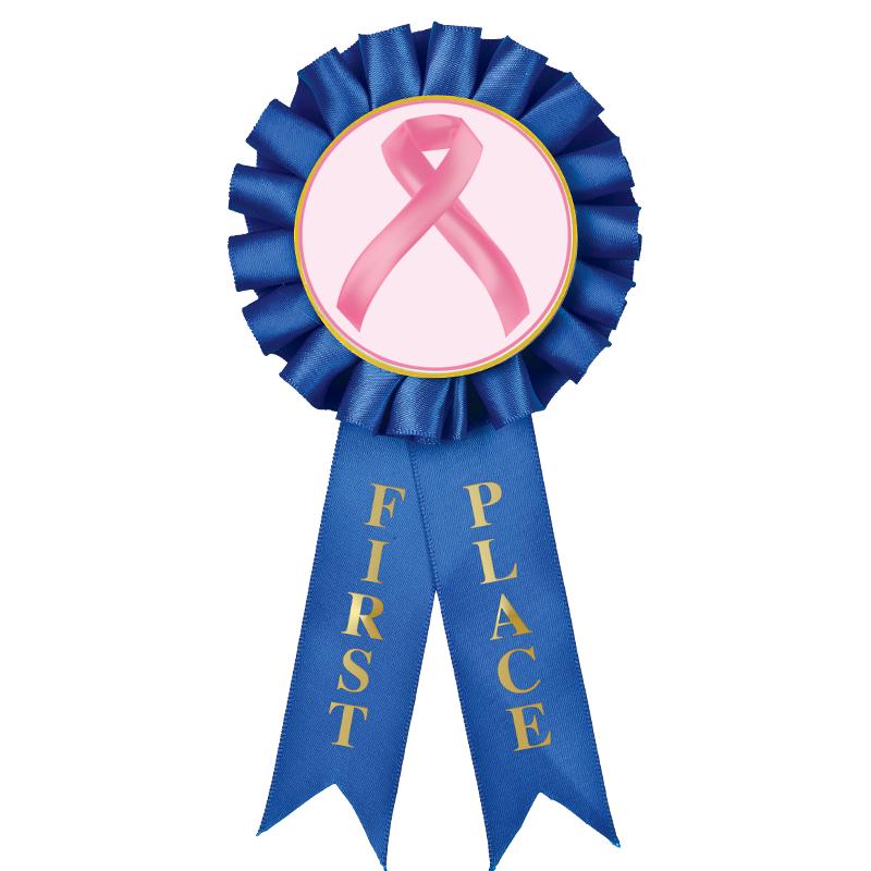 1ST PLACE MYLAR ROSETTES