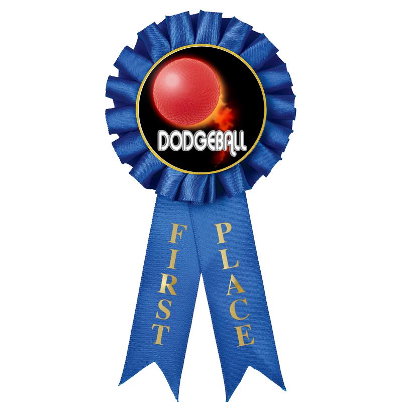 1ST PLACE MYLAR ROSETTES