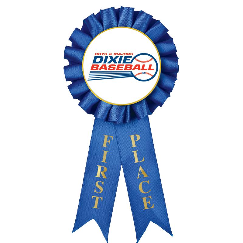 1ST PLACE MYLAR ROSETTES