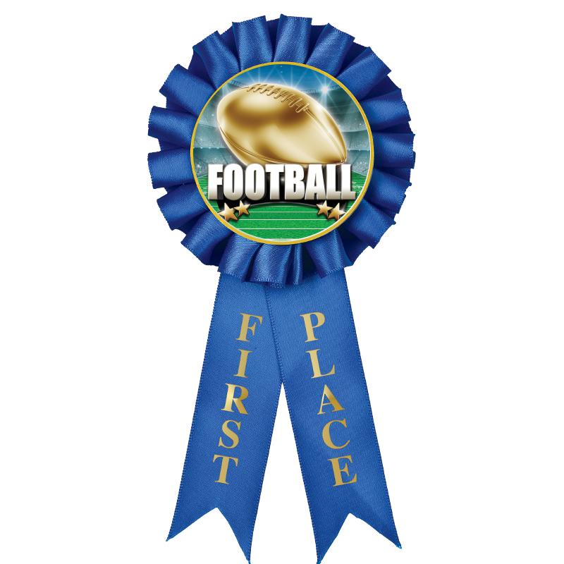 1ST PLACE MYLAR ROSETTES