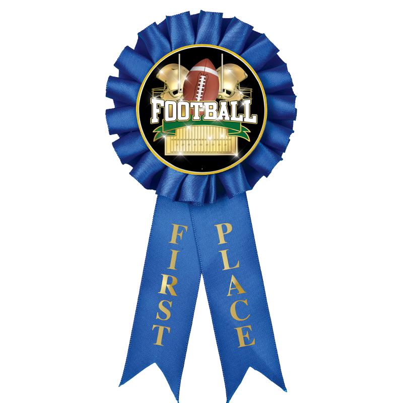 1ST PLACE MYLAR ROSETTES