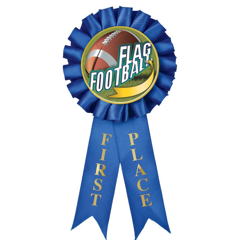 1ST PLACE MYLAR ROSETTES