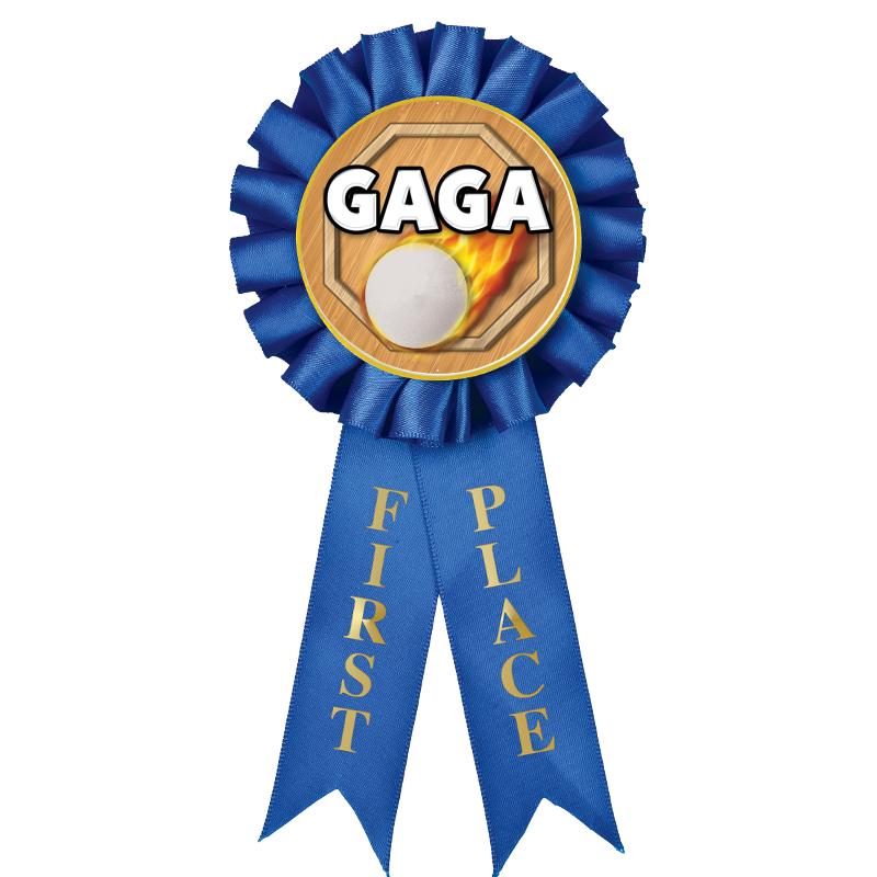 1ST PLACE MYLAR ROSETTES