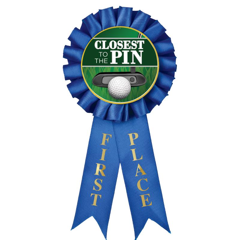 1ST PLACE MYLAR ROSETTES