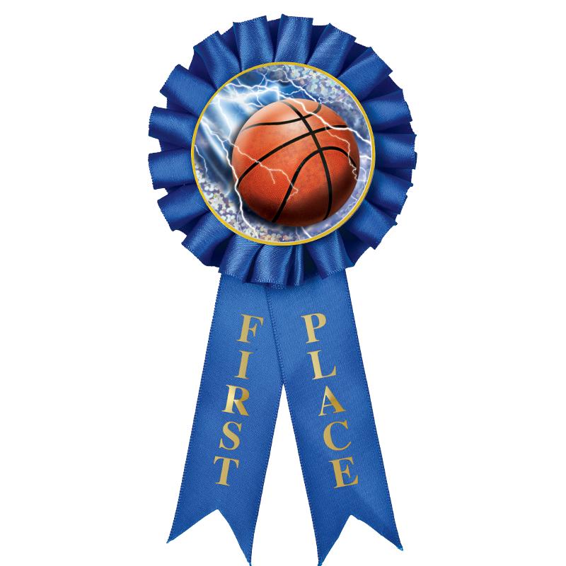 1ST PLACE MYLAR ROSETTES