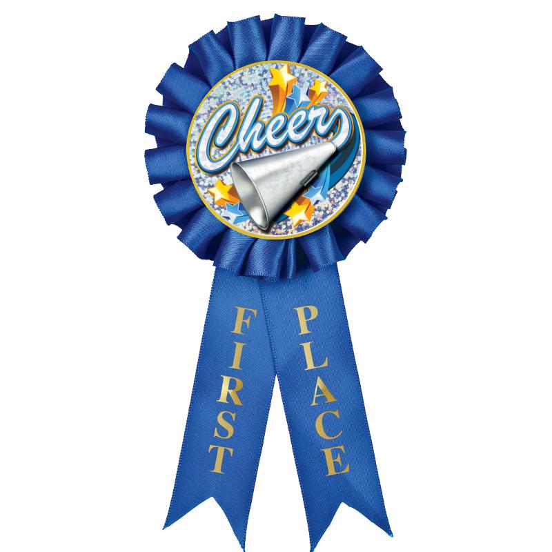 1ST PLACE MYLAR ROSETTES