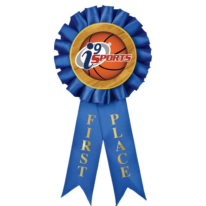 1ST PLACE MYLAR ROSETTES