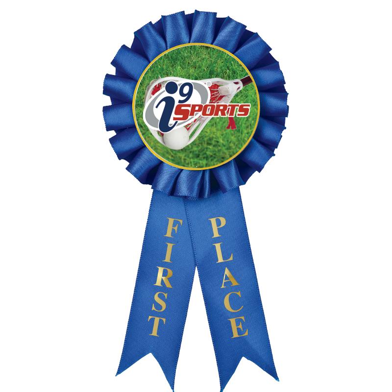 1ST PLACE MYLAR ROSETTES