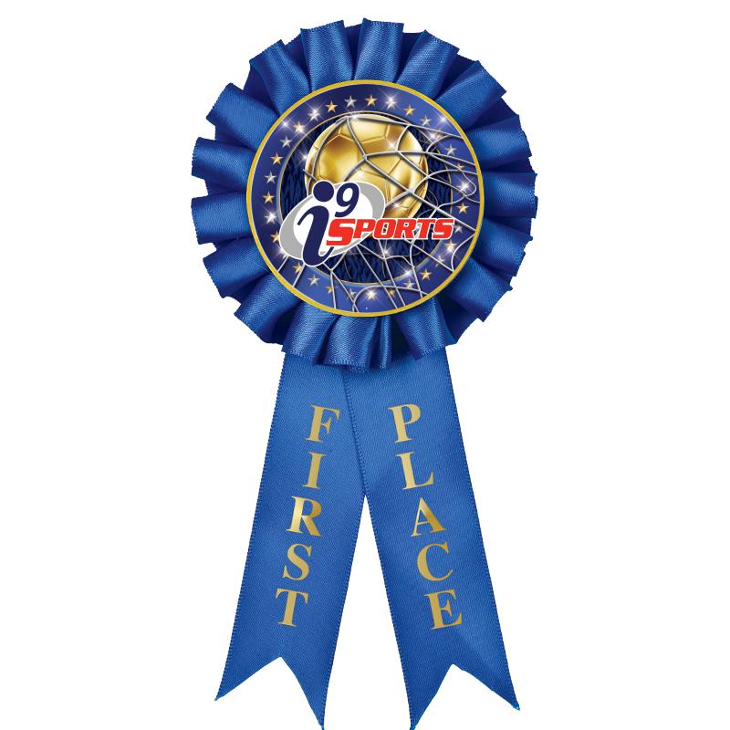 1ST PLACE MYLAR ROSETTES