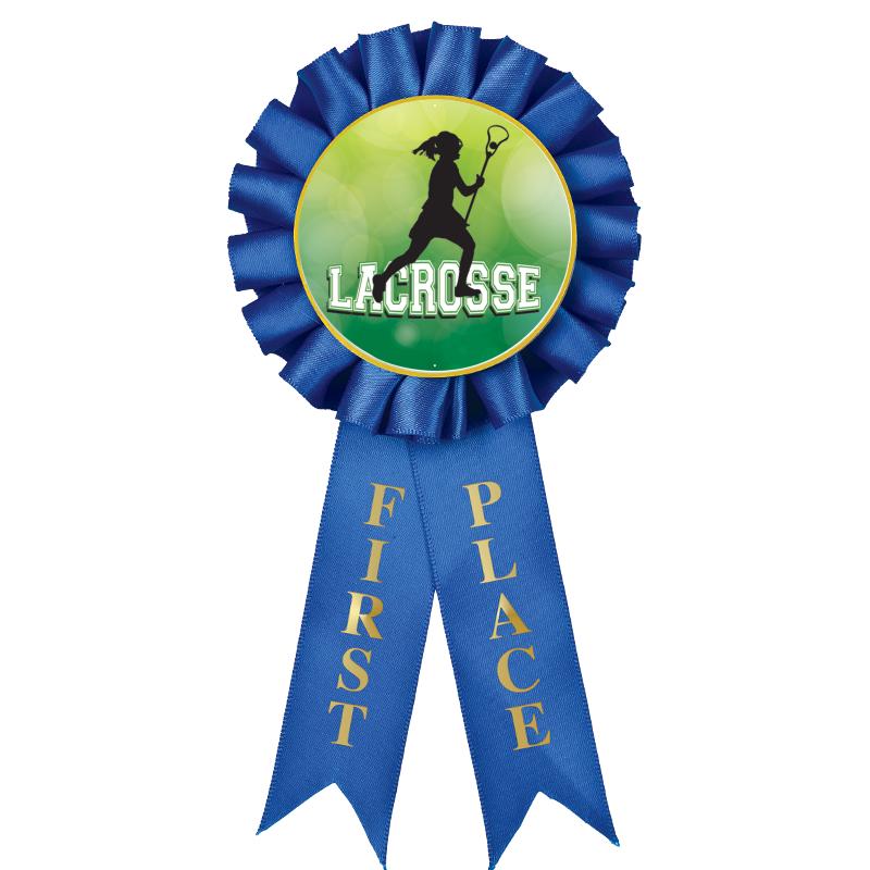 1ST PLACE MYLAR ROSETTES