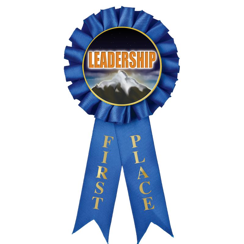 1ST PLACE MYLAR ROSETTES