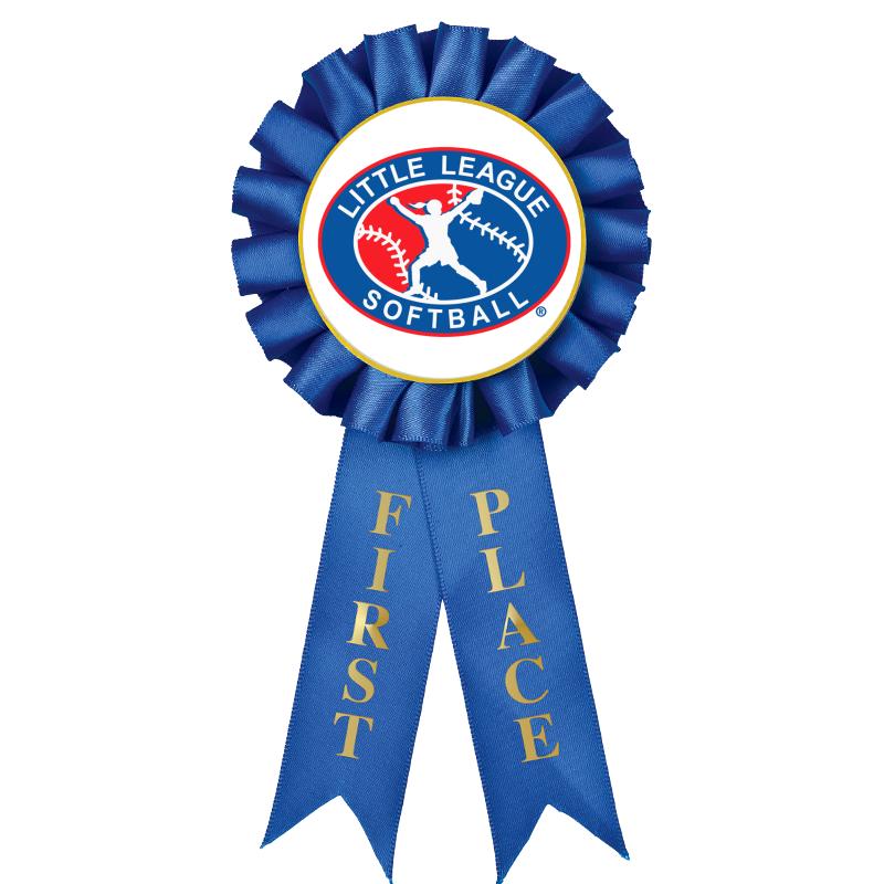 1ST PLACE MYLAR ROSETTES