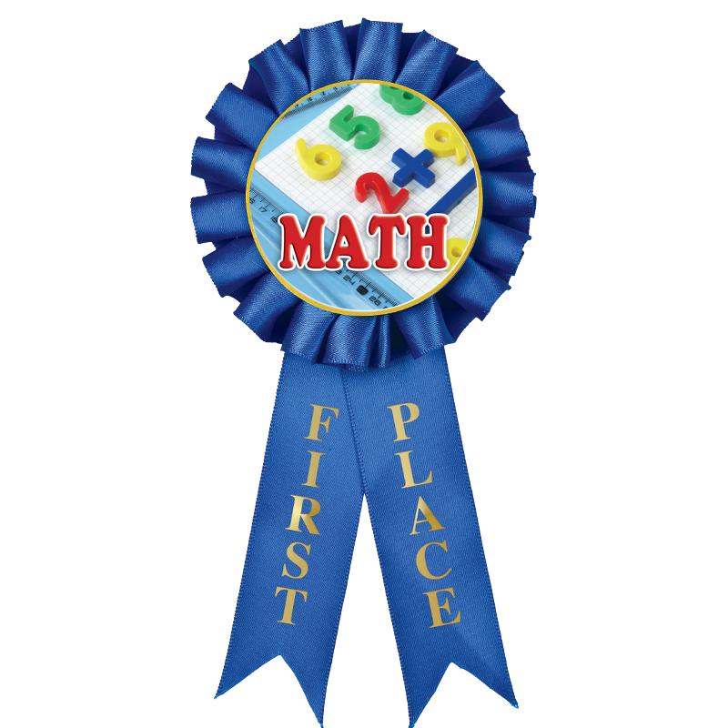 1ST PLACE MYLAR ROSETTES