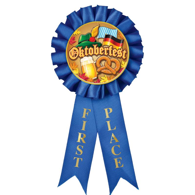 1ST PLACE MYLAR ROSETTES